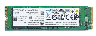 SSD Intel 670P 1Tb M.2 2280 PCIE Gen3 x4 NVME QLC (SSDPEKNU010TZX1