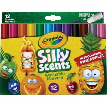 Набор фломастеров Crayola Silly Scents с ароматом 12 шт