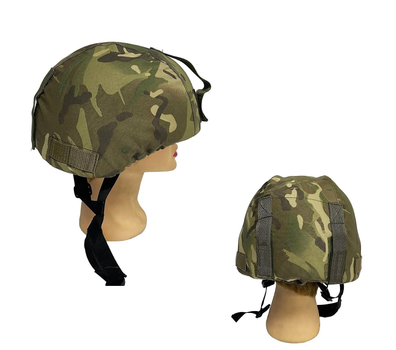 Кавер армейский с креплением под очки, тактический чехол на шлем каску ВСУ, мультикам, L