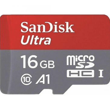 Карточка памяти SanDisk 16GB MicroSDHC UHS-I Class 10 Ultra R98MB/s (SDSQUAR-016G-GN6MN)