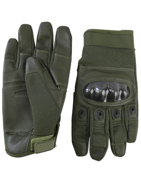 Перчатки тактические военные полевые перчатки KOMBAT UK Tactical Gloves XL-XXL оливковый TR_kb-ptg-olgr-xl-xxl