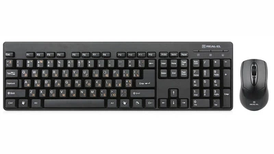 Комплект клавиатура + мышь REAL-EL Standard 503 Kit