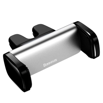 Автомобільний тримач Baseus Steel Cannon Air Outlet Car Mount Silver