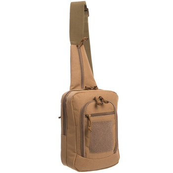 Сумка слинг тактический рюкзак с кобурой SILVER KNIGHT 224 песочный