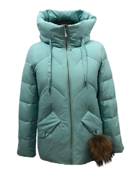 Куртка женская зимняя ICE Bear GWD20138 42 бирюза
