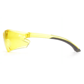 Тактичні окуляри балістичні протиосколкові Pyramex Itek Anti-Fog Жовті захисні для стрільби військові