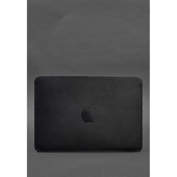 Чехол из натуральной кожи для MacBook 13 дюйм Синий Краст 4422478