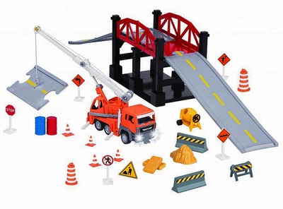 Игровой набор Driven Строительство моста 35 элементов (WH1023Z)