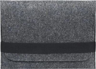 Войлочный чехол для ноутбука MacBook Air Pro 13" GM15 New горизонтальный конверт папка для макбук темно серый