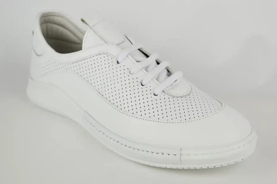 Кеды Evromoda 441407 белые кожа 41