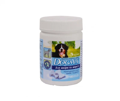 Витаминно-минеральная добавка для собак DOGMIX для кожи и шерсти 100 шт (4820205340031)