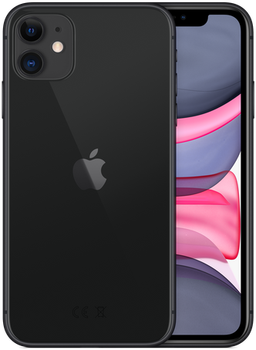 Smartfon Apple iPhone 11 64GB Black (MHDA3)