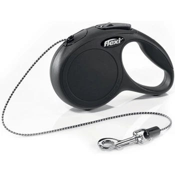 Повідок для котів Flexi Cat трос XS 3 м чорний (4000498023426)