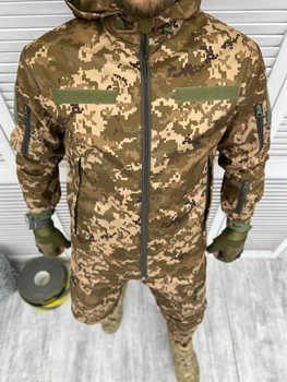 Костюм тактичний Elite Soft Shell Піксель L