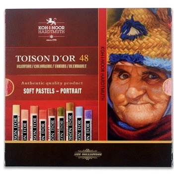 Пастельные мелки T.D'OR, 48 шт., Portrait