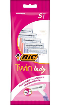 Набір бритв Bic Twin Lady без змінних катриджів 5 шт (3086127500934)