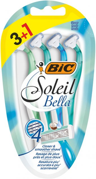 Набір бритв Bic Soleil Bella без змінних картриджів 3 + 1 шт (3086123220546)