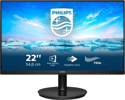 Монітор 21.5" Philips V Line 222V8LA /00/01