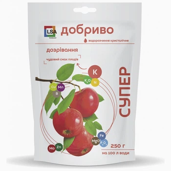 Удобрение водорастворимое Супер Дозревание / 250 г