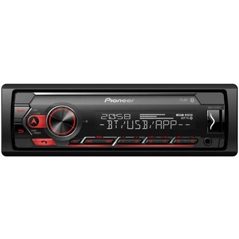 Автомагнитола Pioneer MVH-S420BT Черный 50 Вт с модулем Bluetooth/Spotify/Pioneer Smart Sync/USB портом/AUX/RCA