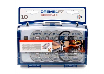 Набір насадок Dremel для різання EZ SpeedClic, 10 шт (SC 690) (2615S690JA)