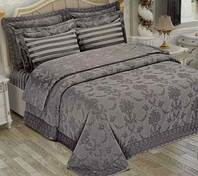Набор Покрывало + постель Maison D'or Bernelle 260x260 Antrasit