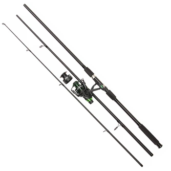 Карповый спиннинг Carp Rod 3.6 м тест 3LB карбон для дальнего заброса с катушкой Goss 5000 металл с бейтранером