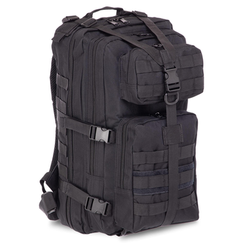 Рюкзак тактический рейдовый SP-Sport ZK-5509 размер 50х28х25см 35л цвет черный