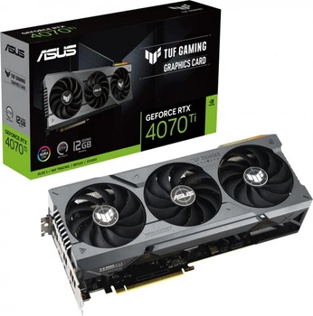 Видеокарта GF RTX 4070 Ti 12GB GDDR6X TUF Gaming Asus (TUF-RTX4070TI-12G-GAMING)