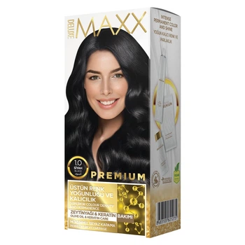 Краска для волос MAXX Deluxe 1.0 Черный 110 мл