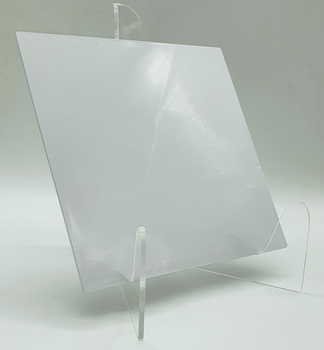 Пластикова панель AIRROXY 01-183 для витяжних вентиляторів dRim 100/125 White Gloss Plexi біла глянцева