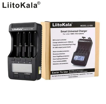 Зарядний пристрій з блоком живлення LiitoKala Lii-500