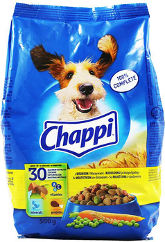 Karma sucha dla psów CHAPPI z drobiem 500g (5900951017780)