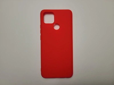 Чехол TPU Matte для Oppo A15, A15s бампер красный