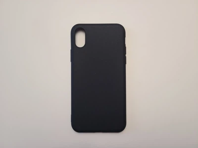 Чехол TPU Matte для iPhone X, Xs бампер черный
