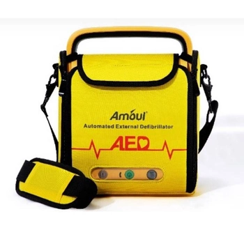 Сумка для транспортування дефібрилятора AED AMOUL з плечовим ременем, що регулюється.