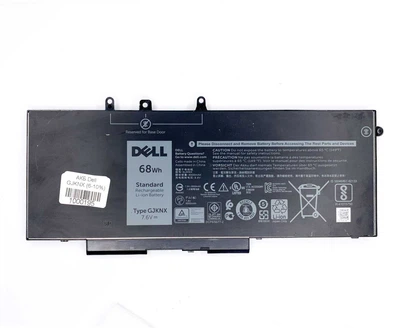 Батарея для ноутбука Dell GJKNX e5480 , e5580 , e5590 7.6V , 68Wh 8500mAh - ORIGINAL Аккумулятор износ 6-10%, АКБ (1000195) Б/У