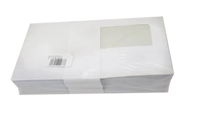 Конверт Е65 вікно набір 100шт UNITED OFFICE білий K01-110286