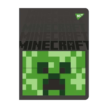 Папка на 20 файлов YES A4 "Minecraft" с карманом