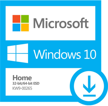Операционная система Microsoft Windows 10 (+ обновление на Windows 11) Домашняя 32/64-bit на 1ПК (ESD – электронная лицензия, все языки) (KW9-00265)