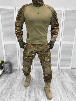 Тактический военный костюм Tactical, ( Убакс + Штаны ), Камуфляж: Мультикам, Размер: XXL