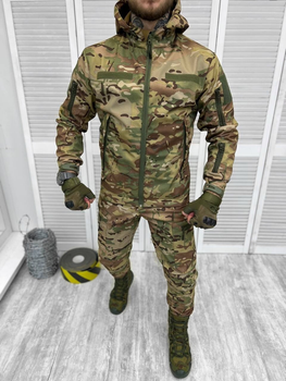 Тактический военный костюм Signal, ( Куртка + Штаны ), Камуфляж: Мультикам, Размер: L