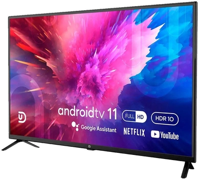 Телевізор UD 40" 40F5210 Full HD, D-LED, Android 11, DVB-T2 HEVC (TVAUD-LCD0003)