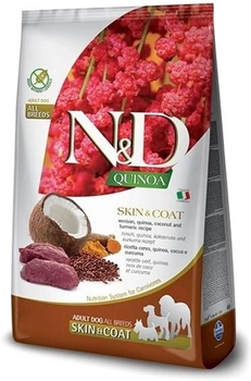 Сухий корм для собак Farmina N&D Dog Quinoa Skin & Coat Venison 7 кг (8010276035677)