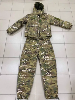 Тактичний костюм мультикам зимовий softshell, костюм мультикам тактичний військовий, зимова форма мультикам L (RB1290-1)