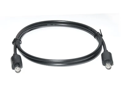 Кабель REAL-EL Optical Toslink MM 1m чорний оптичний