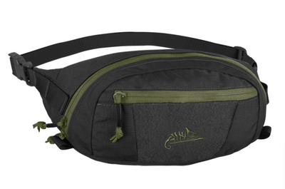 Сумка Поясная Bandicoot Waist Pack Cordura Helikon-Tex Black/Olive Green