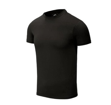 Футболка (Зауженый, Приталенный) T-Shirt Slim Helikon-Tex Black S Мужская тактическая