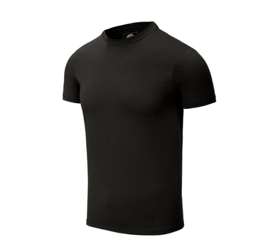Футболка (Звужений, Приталений) T-Shirt Slim Helikon-Tex Black XL Чоловіча тактична