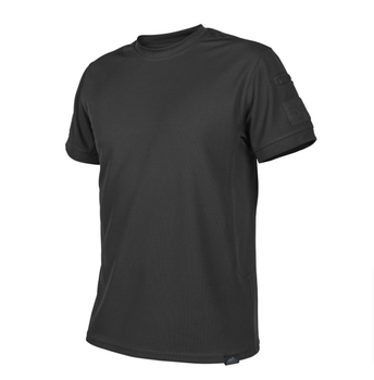 Футболка Tactical T-Shirt TopCool Helikon-Tex Black S Мужская тактическая